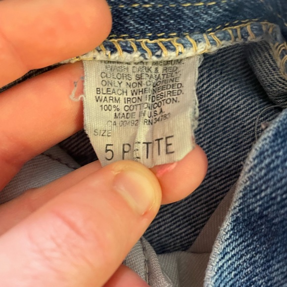 Lees Vintage Jeans Women’s Size 0 - Picture 2 of 2